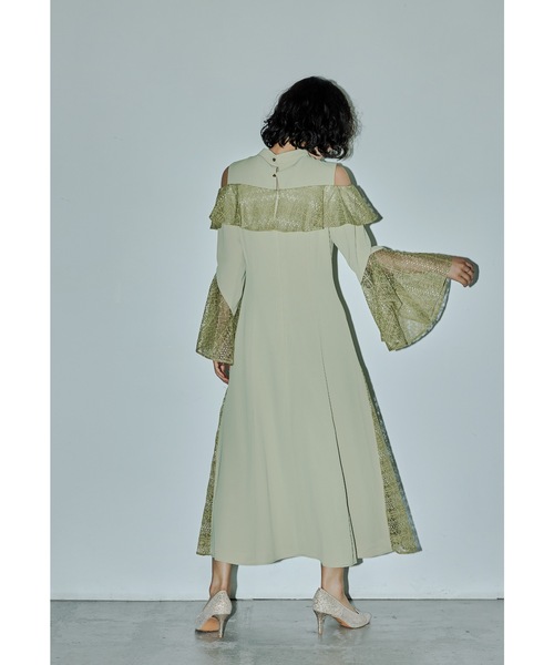 niana（ニアナ） ドレス スリーブスリットマーメイドドレス スリット