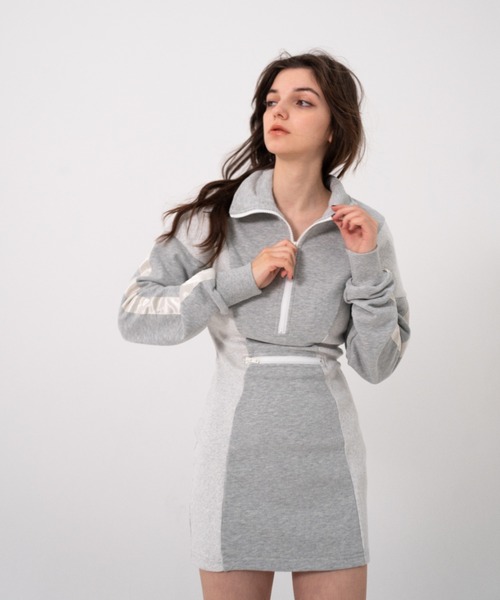 ワンピース juemi JUEMI ワンピース Rib Switching Mini OP : ZOZOTOWN Yahoo!店