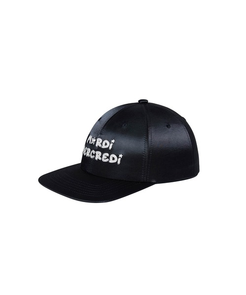 Mardi Mercredi キャップ 帽子 CAP MARDI STAR LOGO SATIN