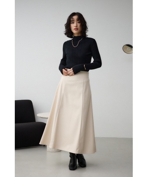 AZUL BY MOUSSY（アズールバイマウジー） スカート レザーフレア