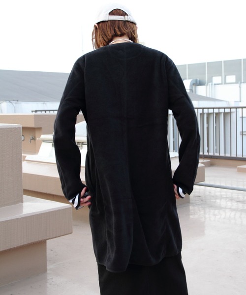 Danton（ダントン） ノーカラーコート 38 ナチュラル レディース