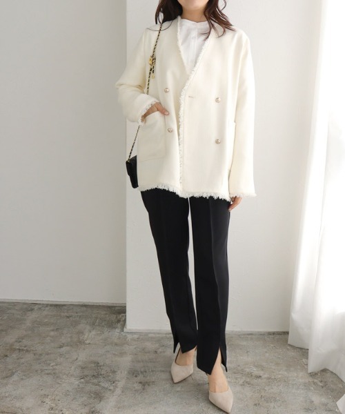 Pierrot（ピエロ） セットアップ バックフレアブルゾンセットアップ