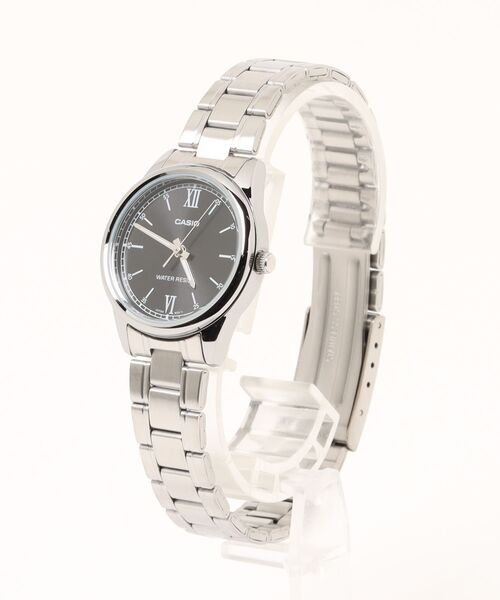CASIO アナログ腕時計 防水 ステンレス CASIO カシオ / アナログ クォーツ ラウンドフェイス ステンレスベルト