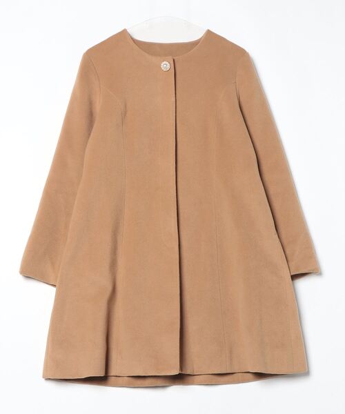 dazzlin（ダズリン） ノーカラーコート MEDIUM ベージュ レディース