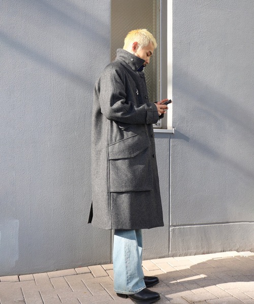 jieda トレンチコート JieDa（ジエダ） トレンチコート コート MELTON TRENCH COAT メンズ