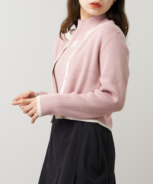 Chico（チコ） ニットアンサンブル FREE ベージュ レディース