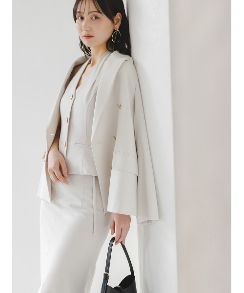 「SNIDEL」 ベスト FREE ベージュ系その他 レディース SNIDEL（スナイデル）の「Vネックニットベスト（ベスト）」 - WEAR