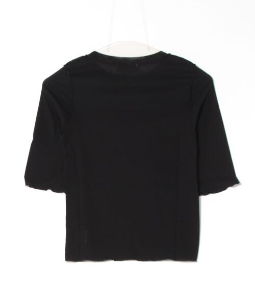 NOISEMAKER tシャツ シアーハーフスリーブカットソー レディース
