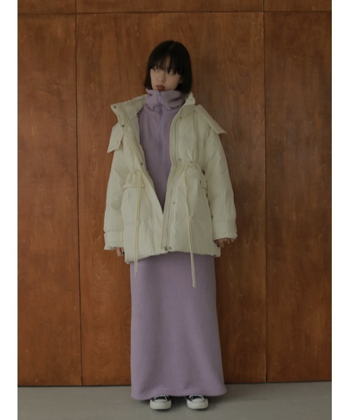 「AMAIL」 長袖ワンピース FREE ラベンダー レディース_画像7