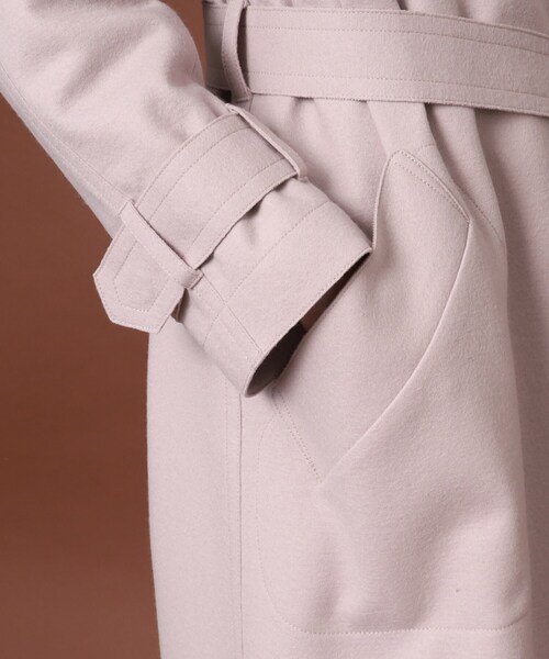 DRESSTERIOR（ドレステリア） ステンカラーコート 36 ダークネイビー