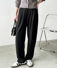 ワイドパンツ パンツ 「新色追加」「UV対策/全骨格美脚見え/低身長サイズ有」オフィスでもプライベートでも!カーブスラックスパンツ レディース