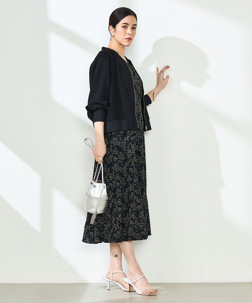 NOLLEY'S Sophi ブルゾン アウター ウォッシャブル強撚ライト