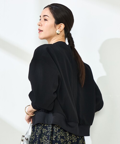 NOLLEY'S Sophi ブルゾン アウター ウォッシャブル強撚ライト NOLLEY'S Sophi ブルゾン アウター ウォッシャブル強撚ライト