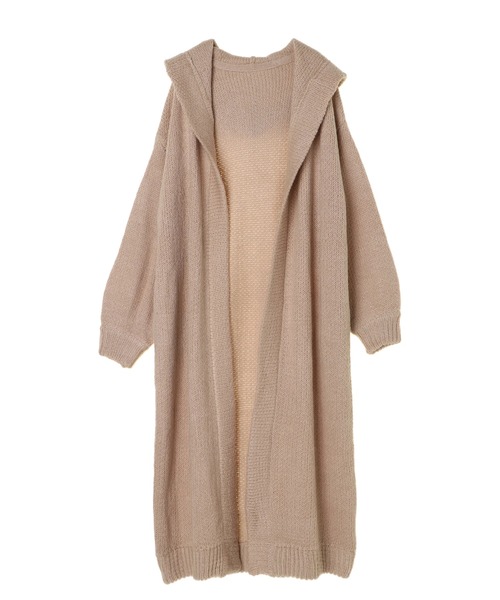 「DURAS」 ニットカーディガン FREE ブラック レディース_画像2