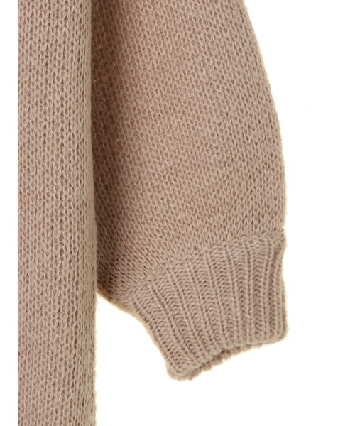 「DURAS」 ニットカーディガン FREE ブラック レディース_画像4