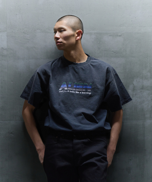 DAIRIKU（ダイリク） tシャツ EX Alien Vintage Wash H-S Tee メンズ