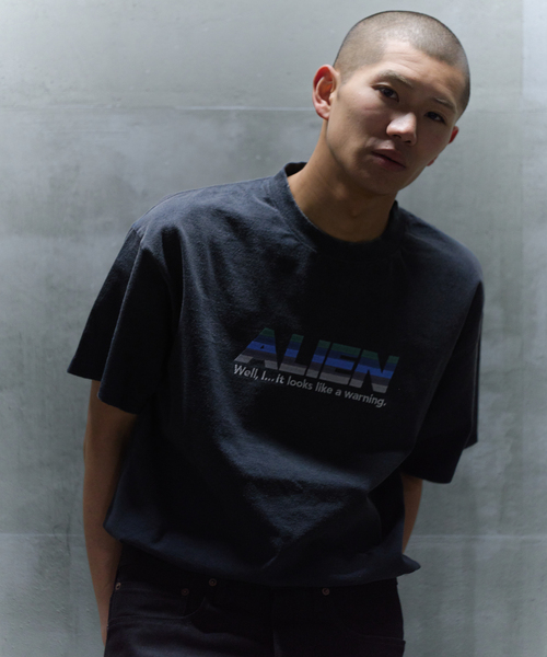 DAIRIKU（ダイリク） tシャツ EX Alien Vintage Wash H-S Tee メンズ