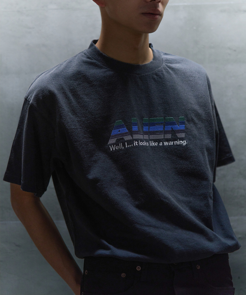 DAIRIKU（ダイリク） tシャツ EX Alien Vintage Wash H-S Tee メンズ