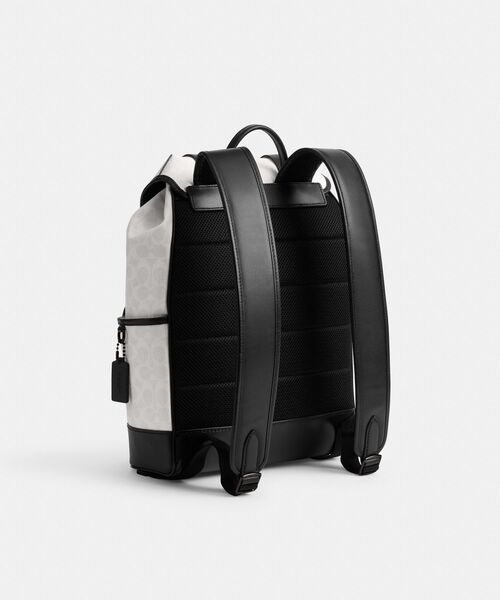COACH デイバック リュック リーグ フラップ バックパック