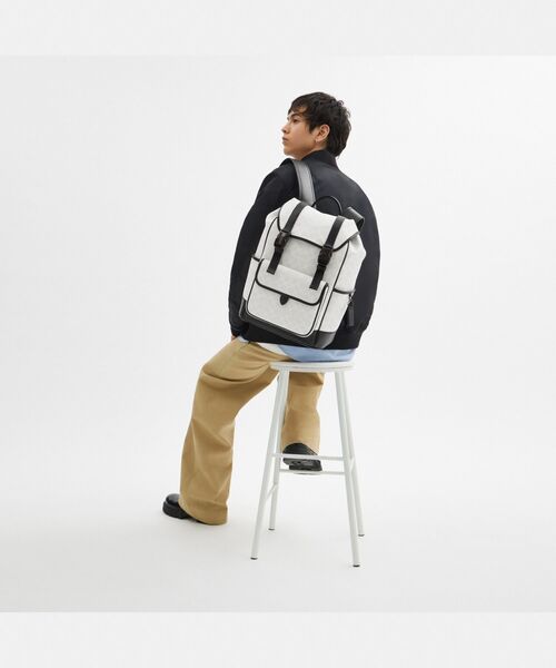 COACH デイバック リュック リーグ フラップ バックパック