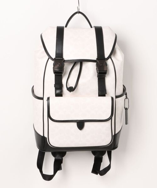 COACH デイバック リュック リーグ フラップ バックパック