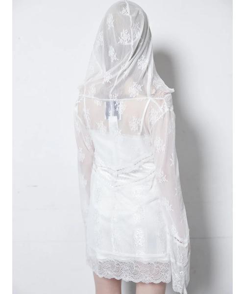 neith.（ネイス） ワンピース neith./ネイス/Veil-Offshoulder Dress
