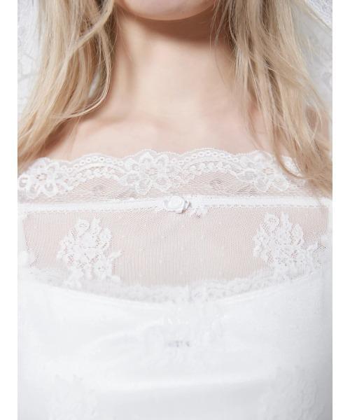 neith.（ネイス） ワンピース neith./ネイス/Veil-Offshoulder Dress