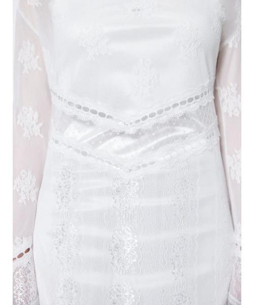 neith.（ネイス） ワンピース neith./ネイス/Veil-Offshoulder Dress