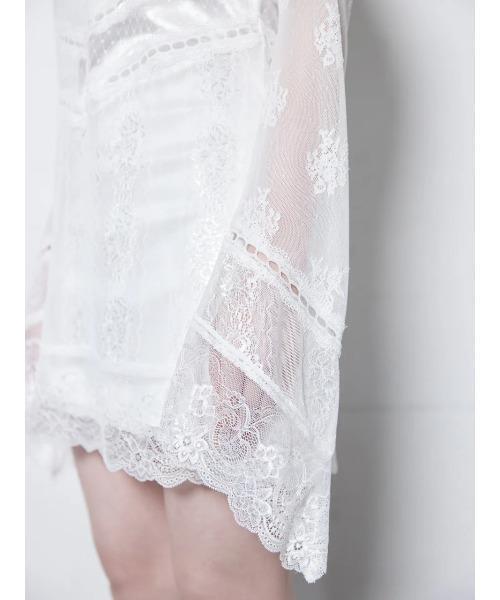 neith.（ネイス） ワンピース neith./ネイス/Veil-Offshoulder Dress