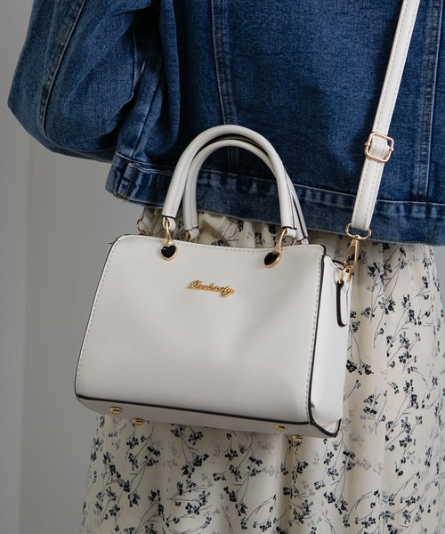 なみ★ココチャーム付ショルダーバッグ pumpkin port（パンプキンポート） ショルダーバッグ バッグ ハート