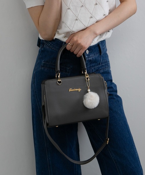 なみ★ココチャーム付ショルダーバッグ studio CLIP（スタディオクリップ） ショルダーバッグ バッグ チャーム