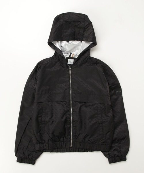 BOSS（HUGO BOSS） コート アウター キッズ フーデッドウィンド