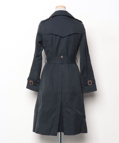 「UNITED ARROWS」 トレンチコート 34 ネイビー レディース