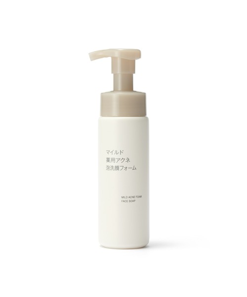 無印良品 洗顔 マイルド薬用アクネ泡洗顔フォーム 200mL