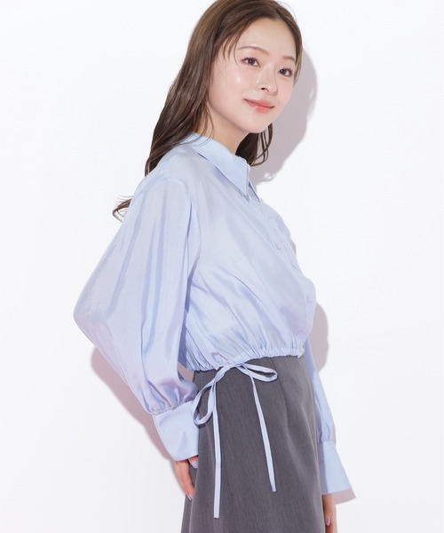 ジルスチュアート☆今期ドットブラウス JILLSTUART - JILLSTUART ジルスチュアート ドット ブラウス シャツ