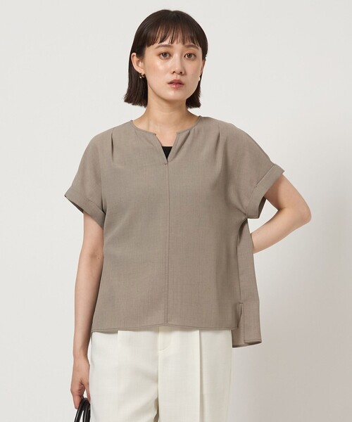 【未使用】green label relaxing ショートスリーブブラウス green label relaxing ブラウス シャツ TEE ショートスリーブ