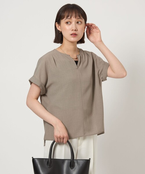 green label relaxing ブラウス シャツ TEE ショートスリーブ