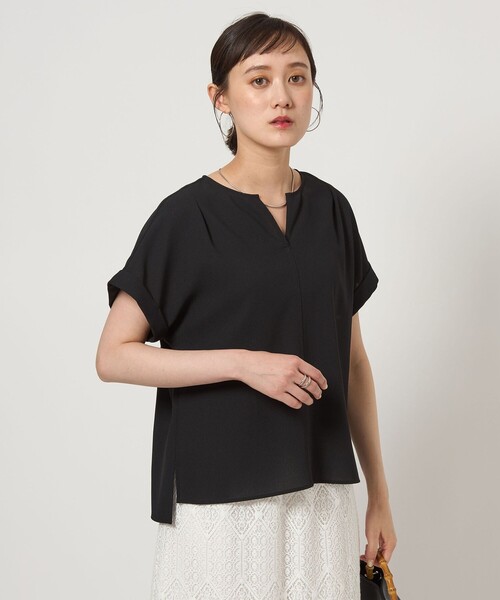green label relaxing ブラウス シャツ TEE ショートスリーブ