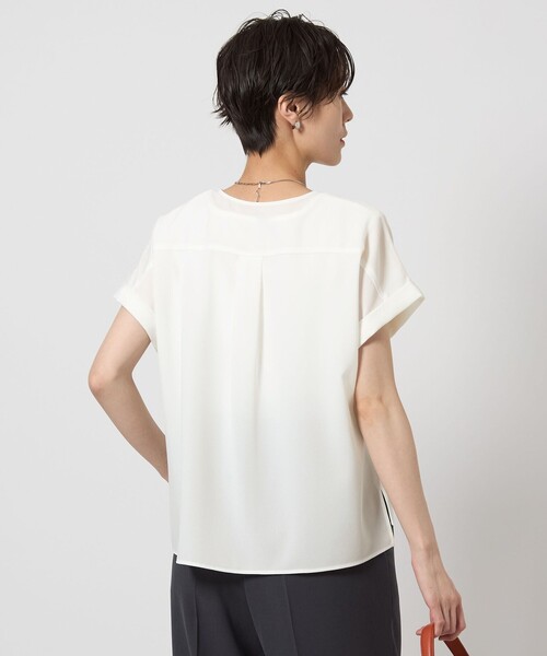 green label relaxing ブラウス シャツ TEE ショートスリーブ