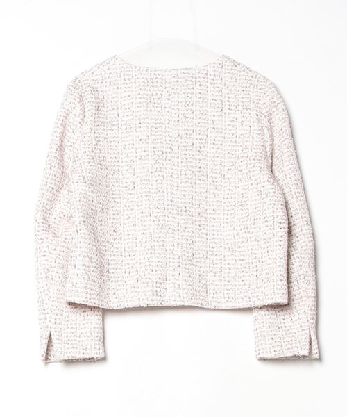 ⭐美品　アンタイトル　ピンク　ツイードジャケット UNTITLED（アンタイトル） ツイードジャケット 03 ピンク レディース
