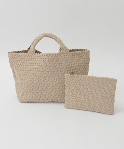 トートバッグ 「NAGHEDI/ナゲディ」St Barths Medium Tote ECRU，SHELL 