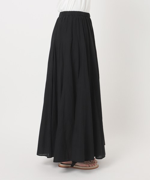 Spick＆Span スカート HYU ギャザーフレアスカート : ZOZOTOWN