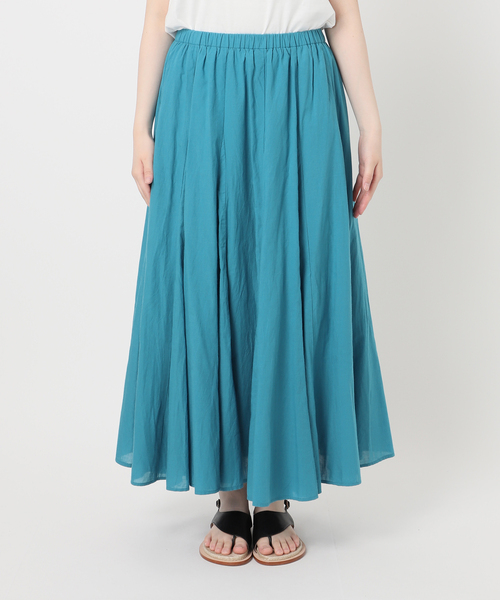 Spick＆Span スカート HYU ギャザーフレアスカート : ZOZOTOWN
