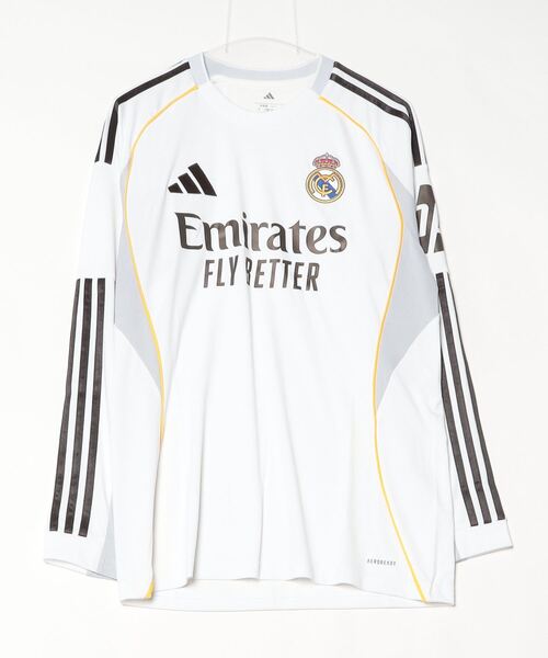 adidas tシャツ レアル・マドリード 25/26 長袖ホーム