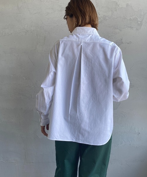 Danton 「DANTON」 長袖シャツ 38 ホワイト レディース