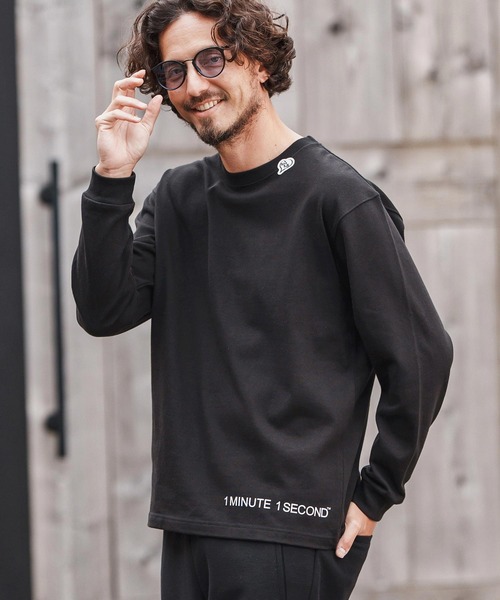 1minute 1second（ワンミニットワンセカンド） tシャツ mlt5297-10oz