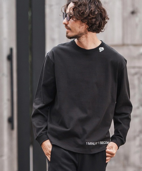 1minute 1second（ワンミニットワンセカンド） tシャツ mlt5297-10oz