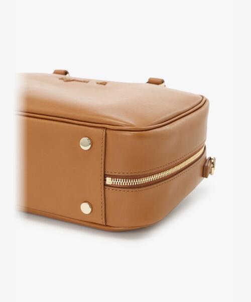 アニエスベー ボストンバッグ ナイロン レザー 大容量 ショルダー付き 茶色 ボストンバッグ XAS01－02（P427VCW4394） | agnes