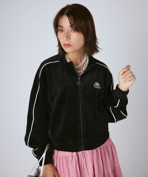 Kappa（カッパ） コート アウター ベロアトラックジャケット