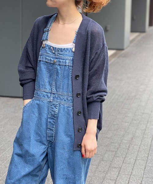 「Spick & Span」 ニットカーディガン FREE ネイビー レディース